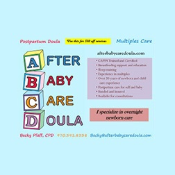 After Baby Care Doula
